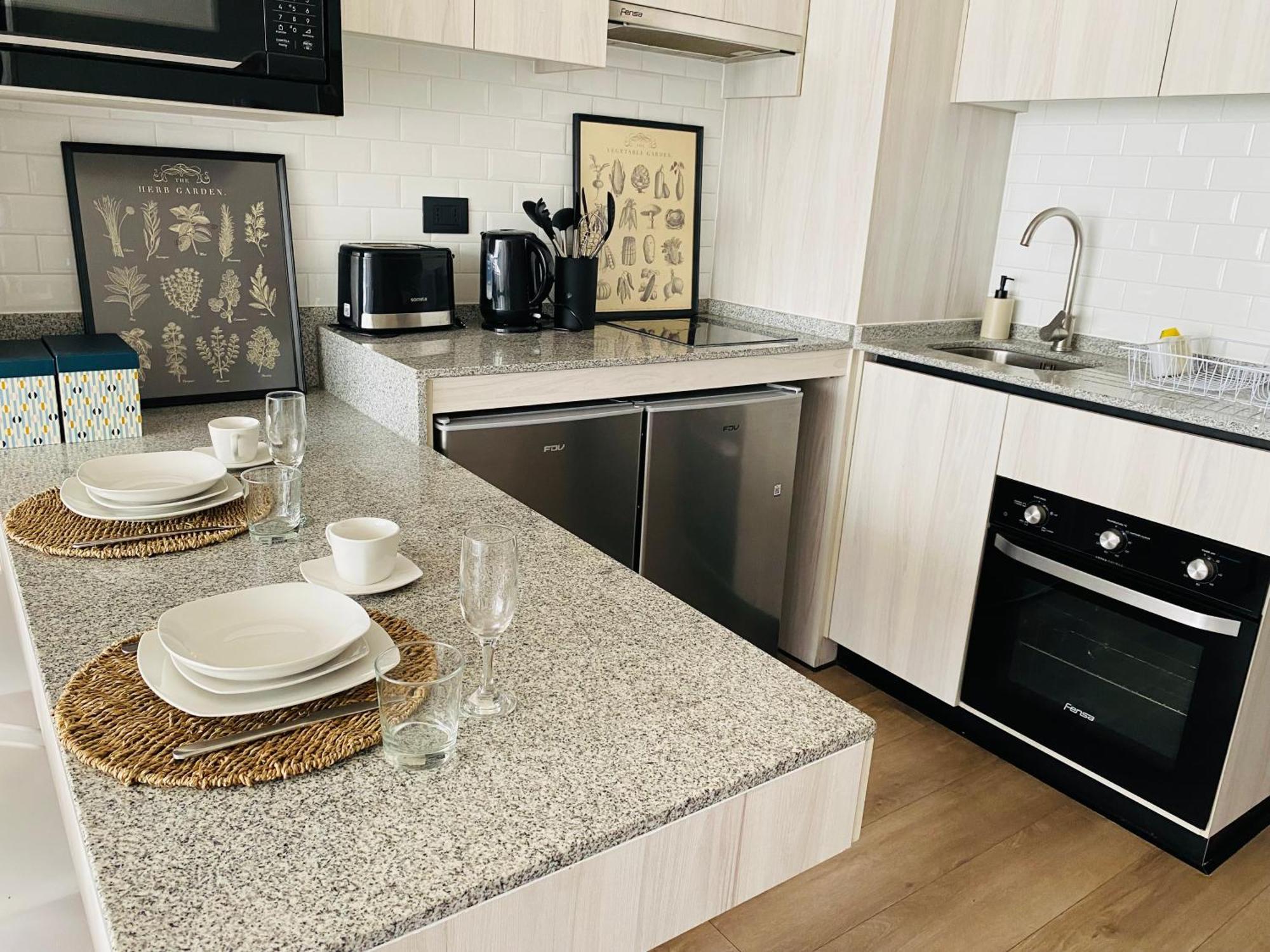 Departamento Nuevo A Pasos Del Metro - Santa Lucia Santiago