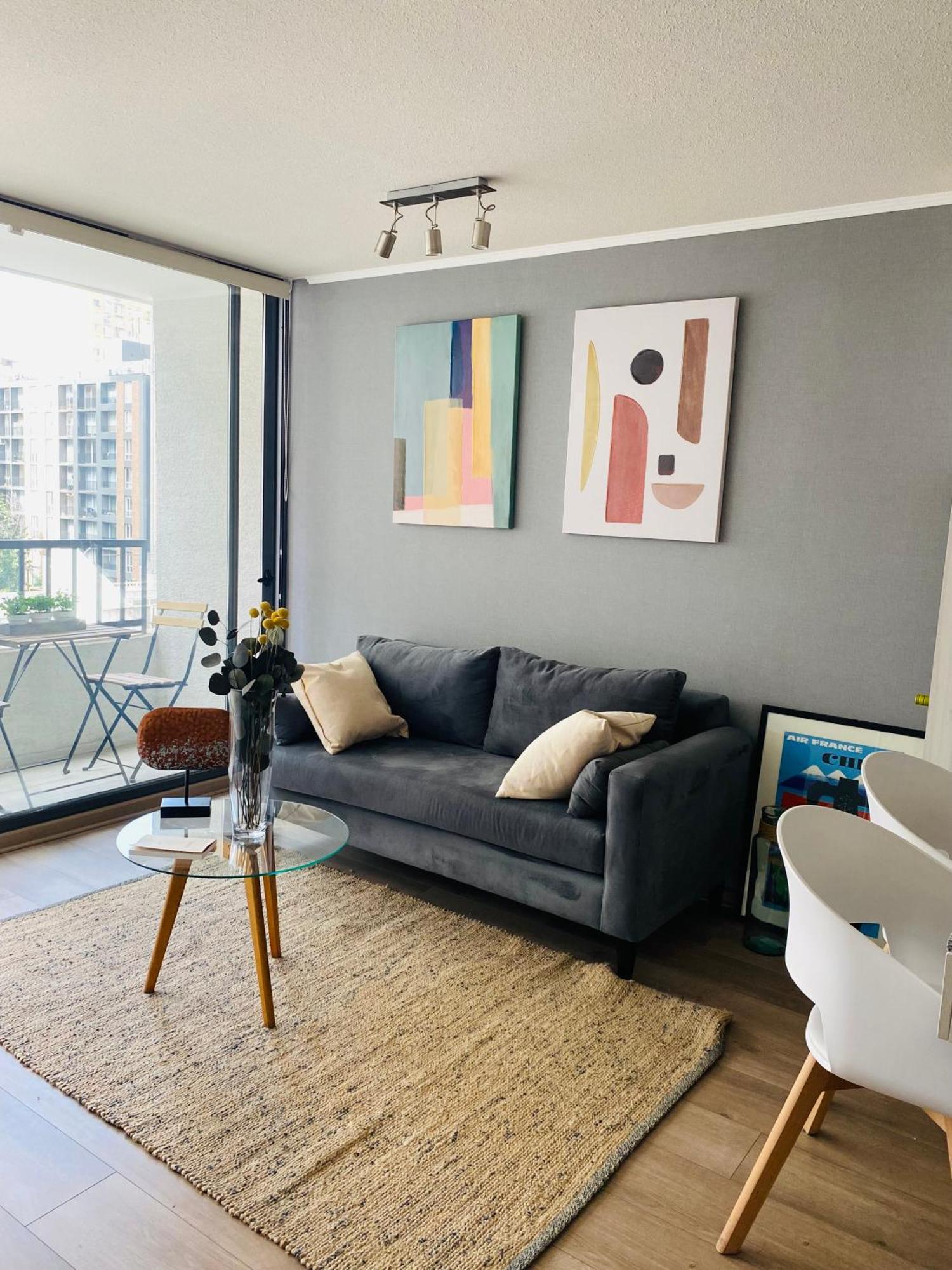Departamento Nuevo A Pasos Del Metro - Santa Lucia Apartamento