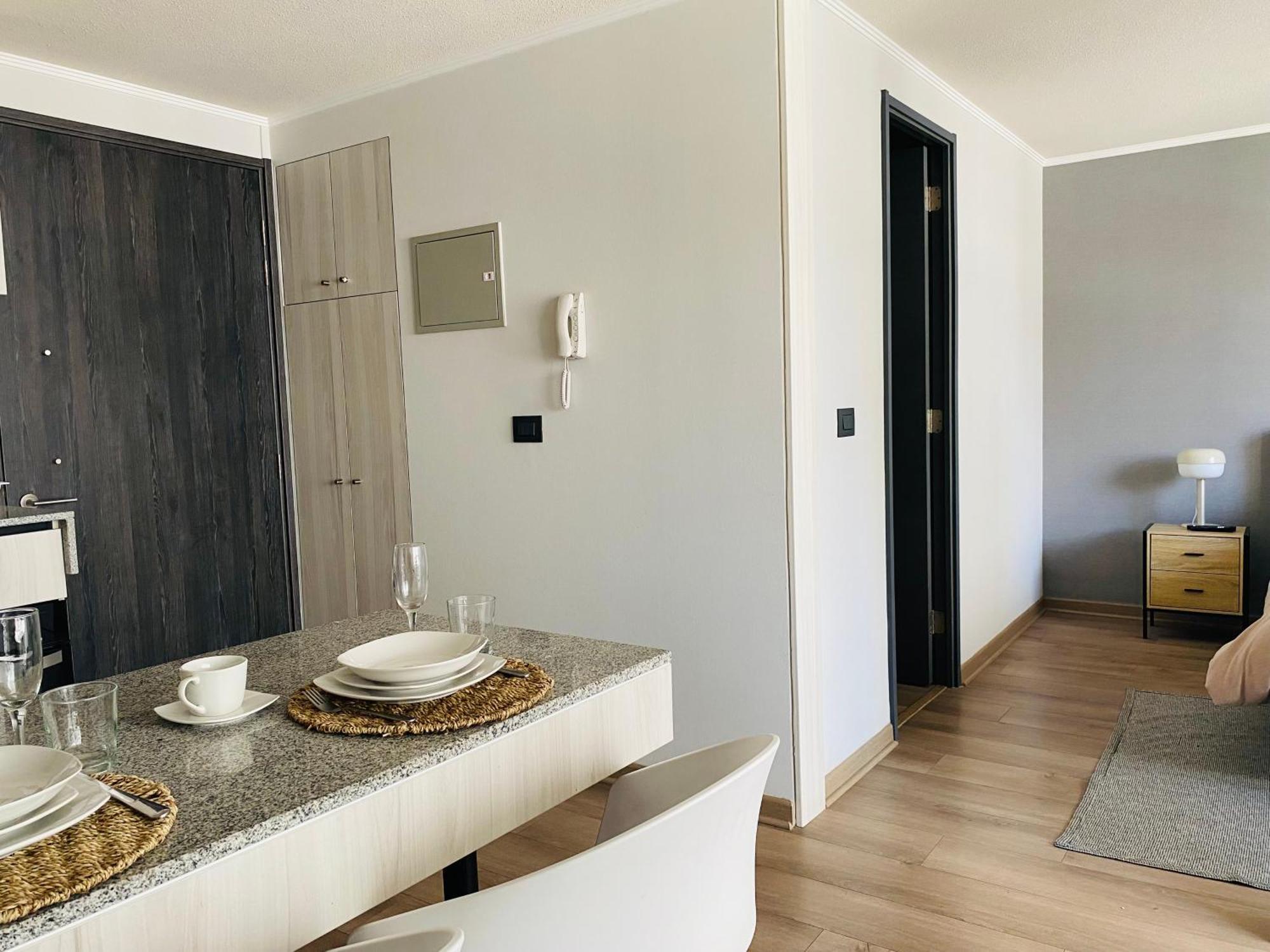 Apartamento Departamento Nuevo A Pasos Del Metro - Santa Lucia *